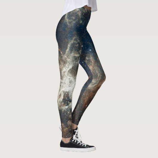 Leggings célestes de Nebula indigo (Droite)