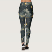 Leggings Celestial Constellation Star Pattern (1) (Dos)