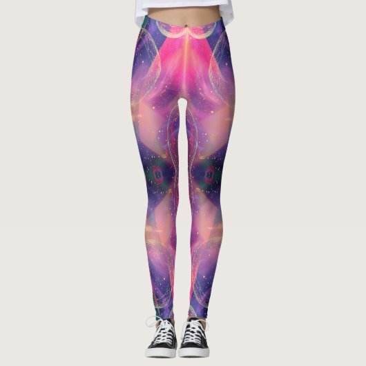 Leggings Celestial Kaleidoscopic Dreams (Devant)