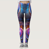 Leggings "Celestium" - Nebula et Galaxies (Devant)