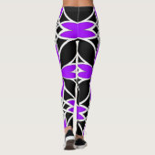 Leggings Celtic Miroir (Inversion Violet) (Dos)