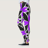 Leggings Celtic Miroir (Inversion Violet) (Gauche)