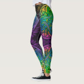 Leggings Celtic triskele bunte (Gauche)