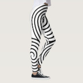 Leggings celtiques triples en spirale (Droite)