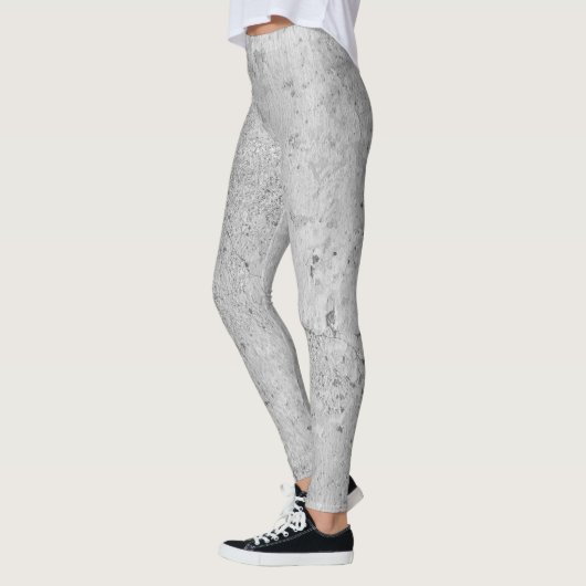 Leggings Cement Faux Béton Masonry Drôle (Gauche)