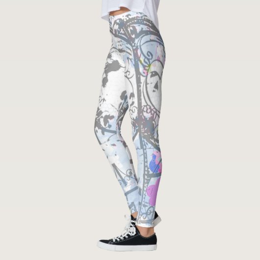 Leggings Cendrillon a inspiré des guêtres de chariot (Gauche)
