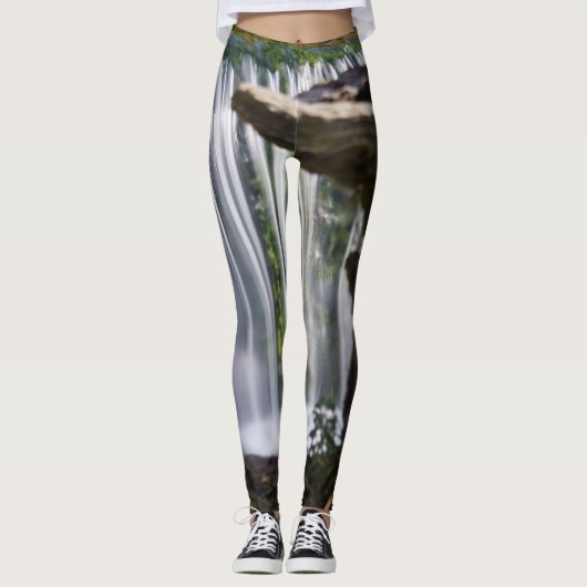 Leggings Centré sur la cascade (Devant)