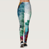 Leggings Centré sur le cube (Dos)