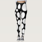 Leggings Cercle blanc (Devant)