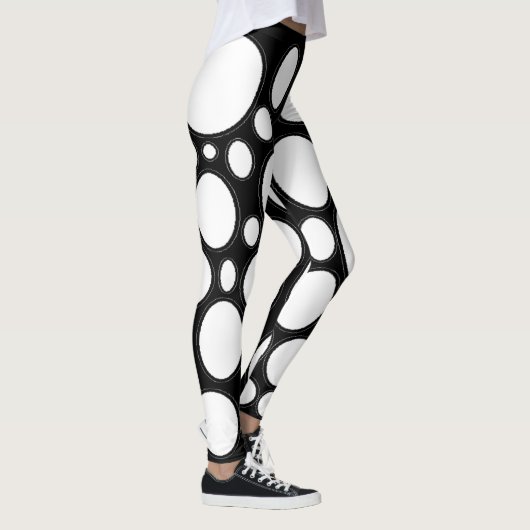 Leggings Cercle blanc (Droite)