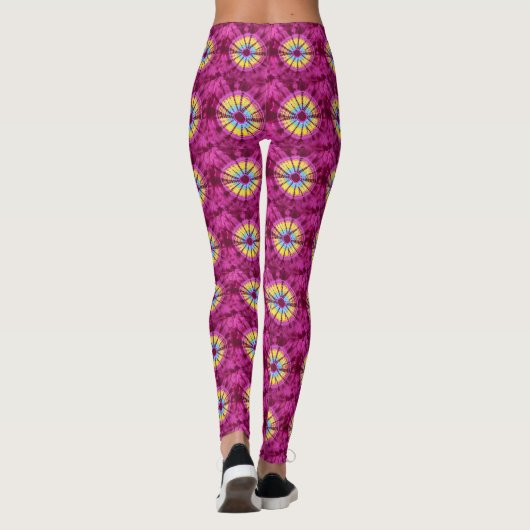 Leggings Cercle Hippie batik (Dos)