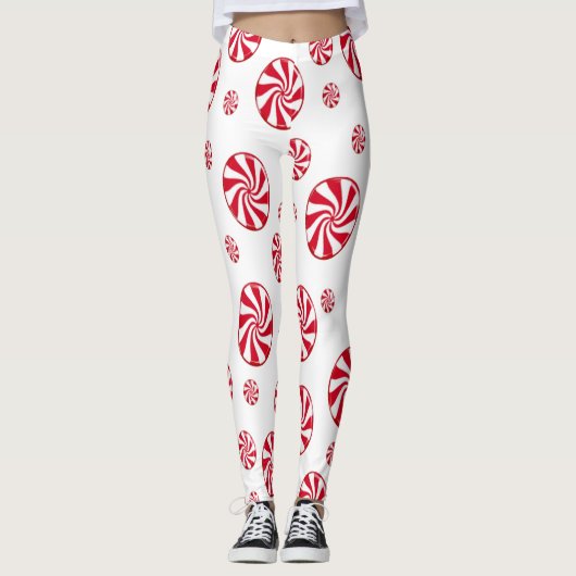 Leggings Cercle rouge (Devant)