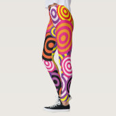 Leggings Cercles Abstraits (Gauche)
