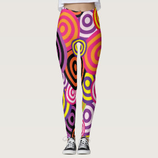 Leggings Cercles Abstraits