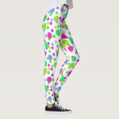Leggings Cercles abstraits sans couture rond points confett (Droite)