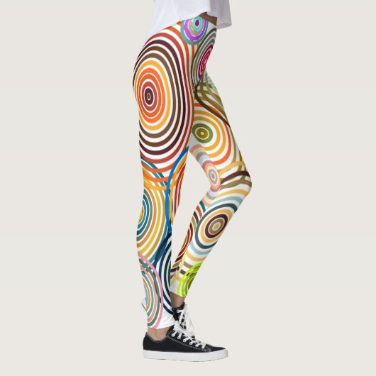 Leggings Cercles arc-en-ciel (Droite)