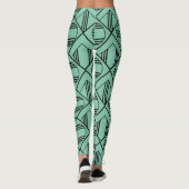 Leggings Cercles Art Déco et diamants (Dos)