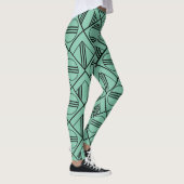 Leggings Cercles Art Déco et diamants (Droite)