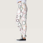 Leggings Cercles Boho (Gauche)