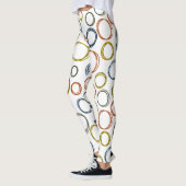 Leggings Cercles Boho (Gauche)