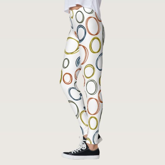 Leggings Cercles Boho (Gauche)