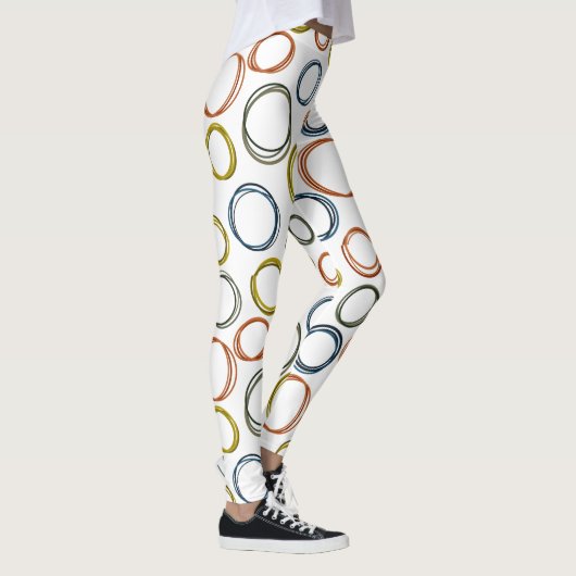 Leggings Cercles Boho (Droite)