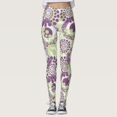 Leggings Cercles, cercles partout (Devant)