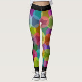 Leggings Cercles Colorés Socialite (Devant)