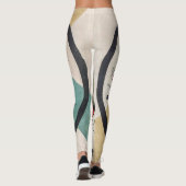 Leggings Cercles dans un cercle - Kandinsky (Dos)