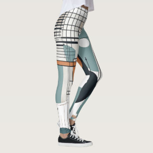 Leggings Cercles d'aquarelle Abstraits