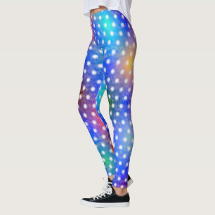 Leggings Cercles de bordure faibles sur l'arrière - plan de
