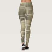 Leggings Cercles dorés roses scintillants Luxe rose doré (Dos)