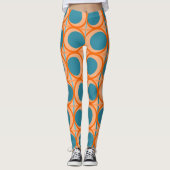 Leggings Cercles et lignes MCM (Devant)