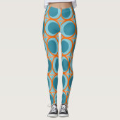 Leggings Cercles et lignes MCM (Devant)
