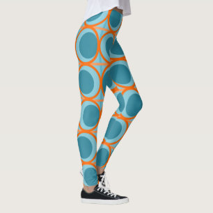 Leggings Cercles et lignes MCM