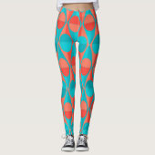 Leggings Cercles et triangles Art Déco (Devant)