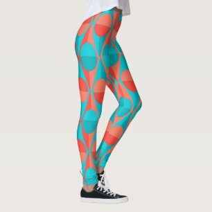 Leggings Cercles et triangles Art Déco