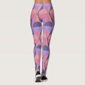 Leggings Cercles et triangles Art Déco (Dos)