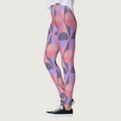 Leggings Cercles et triangles Art Déco (Gauche)