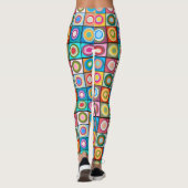 Leggings Cercles inspirés par Kandinsky (Dos)