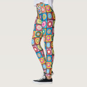 Leggings Cercles inspirés par Kandinsky (Gauche)