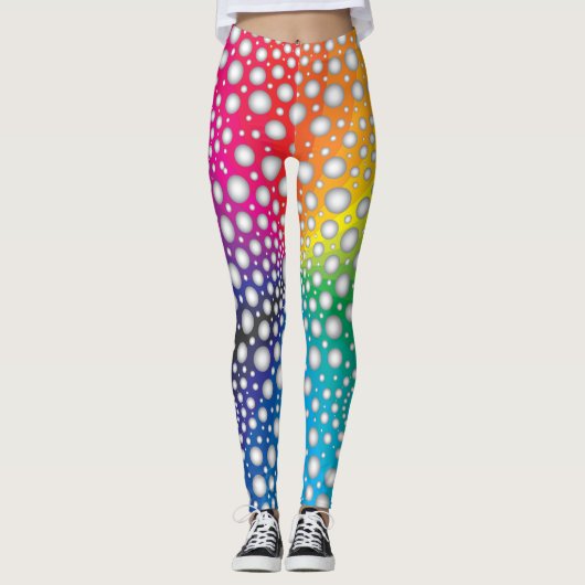 Leggings Cercles Mandala 2 (Devant)