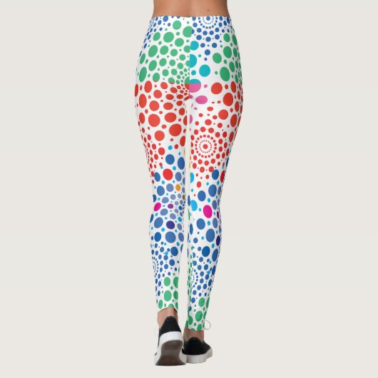 Leggings Cercles Mandala 3 (Dos)