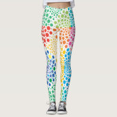 Leggings Cercles Mandala 3 (Devant)
