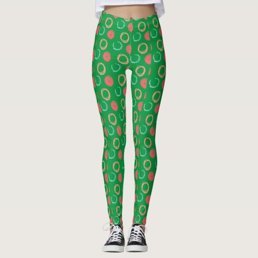 Leggings Cercles + O (Devant)