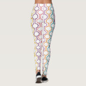 Leggings Cercles ouverts colorés (Dos)