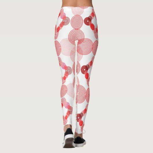 Leggings Cercles pointus (Dos)