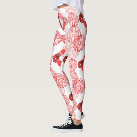 Leggings Cercles pointus (Gauche)