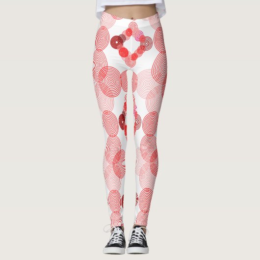 Leggings Cercles pointus (Devant)