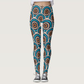 Leggings Cercles rétro (Devant)